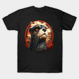 Patriotic Otter T-Shirt